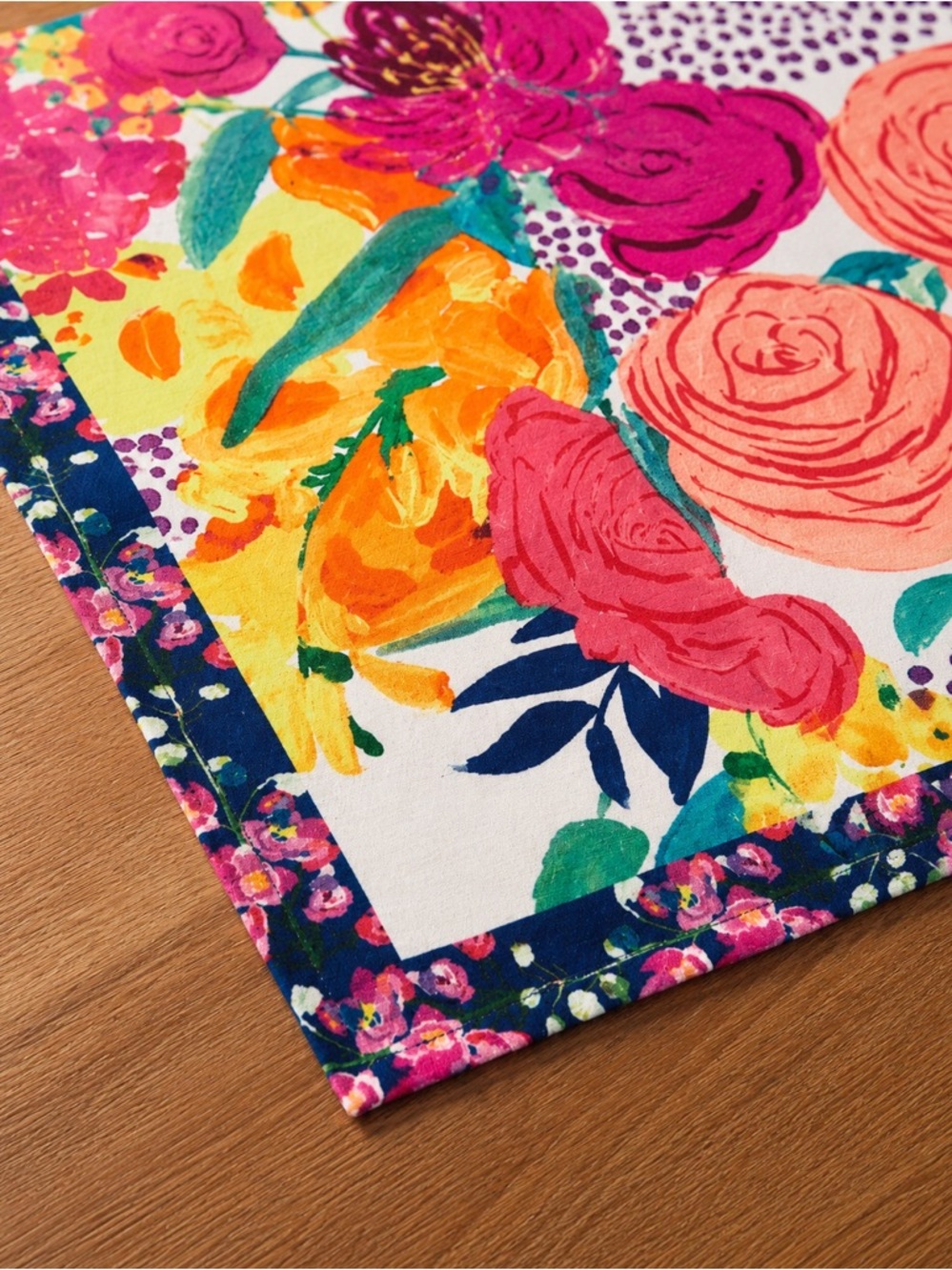 ANTHROPOLOGIE Bridgette Thornton Floral Dish Towel NWT Cottagecore Kitchen Decor - Picture 6 of 15